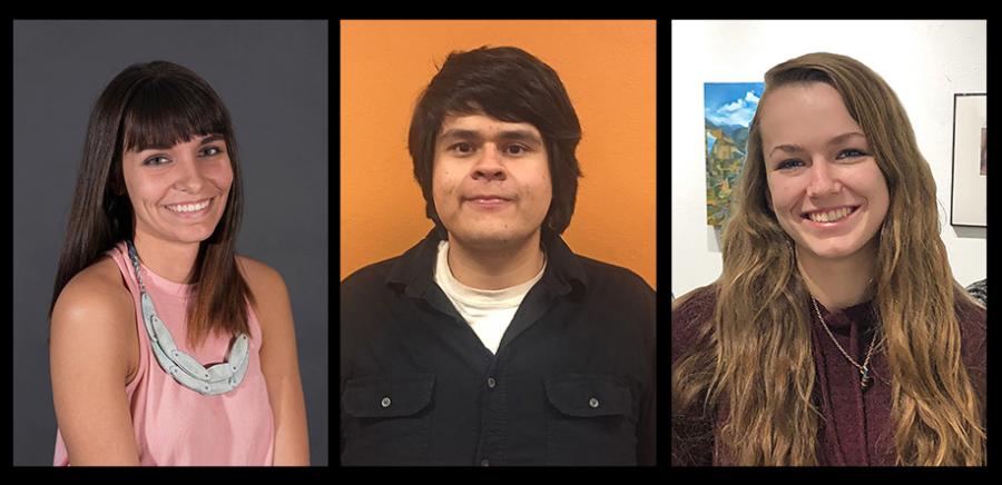  Korey Burns, Aldo Ornelas and Shelby Locklin