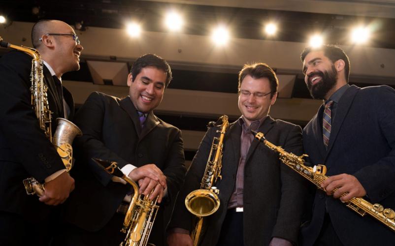 the Amethyst Saxophone Quartet