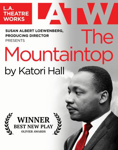 a poster for "The Mountaintop"