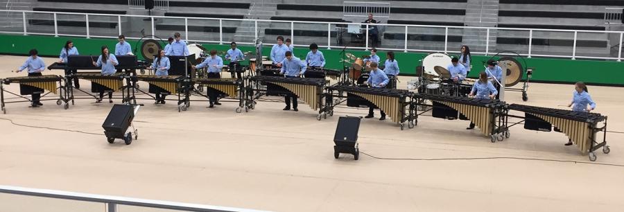 The North Forney High School Indoor Percussion Ensemble