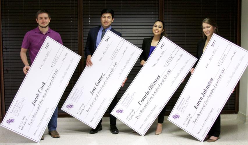 Jacob Cook, Jose Gamez, Francia Olivares and Karen Johnston