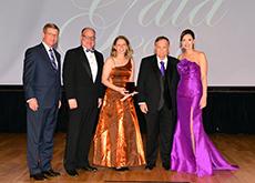 David Alders, SFA Board of Regents chair; Jimmy Mize, SFASU Foundation Board of Trustees chair; Selden; Dr. Baker Pattillo, SFA president; and Jill Still, SFA vice president for university advancement. 