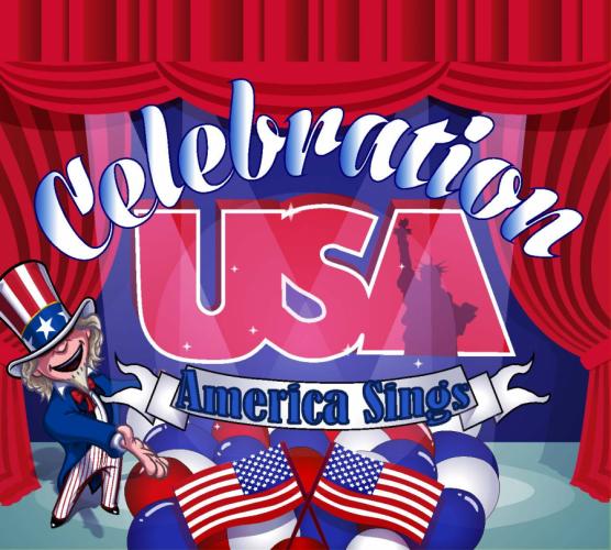 “Celebration USA! America Sings” poster