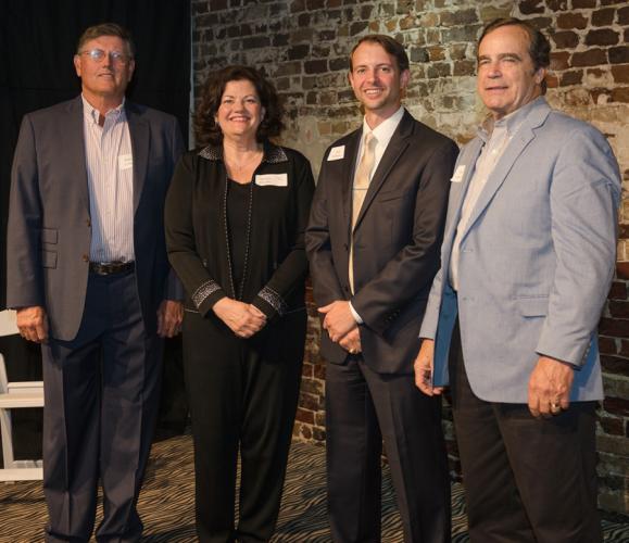 Nacogdoches Mayor Shelley Brophy, Kim Crisp, Ian Gibson and Ron Johnson