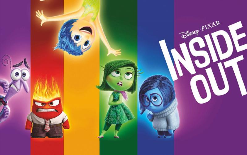 poster for the Academy Award-winning Disney Pixar film “Inside Out”
