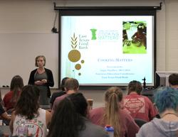 SFA students in class with Angie Shoffner