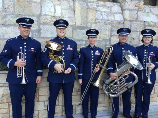 The U.S. Air Force Band of the West’s Freedom Brass
