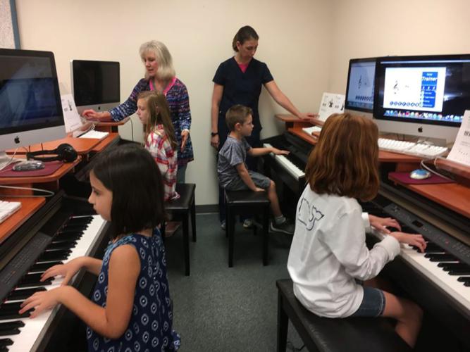 SFA Music Preparatory keyboard class