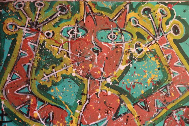 "Cat" by Moses Foster is among the artwork to be featured in the exhibition