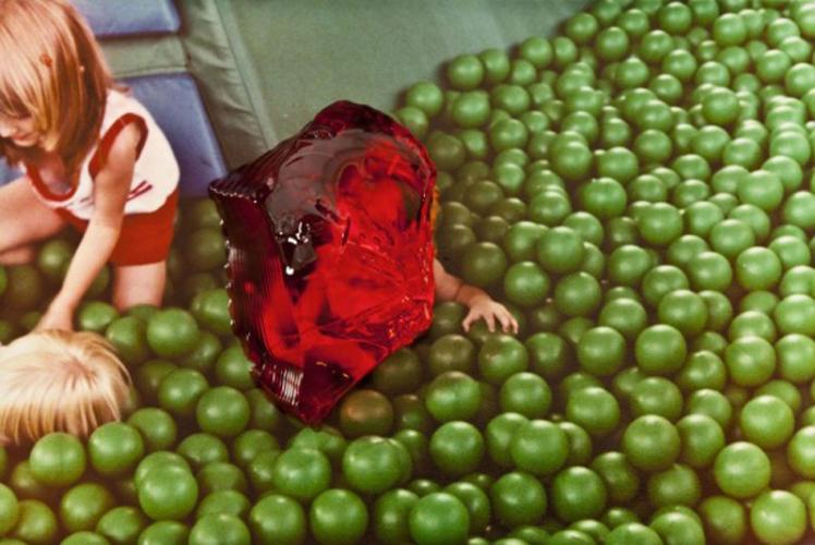 Emily Peacock's "Refrigerate Until Served" is among the works featured in the exhibition