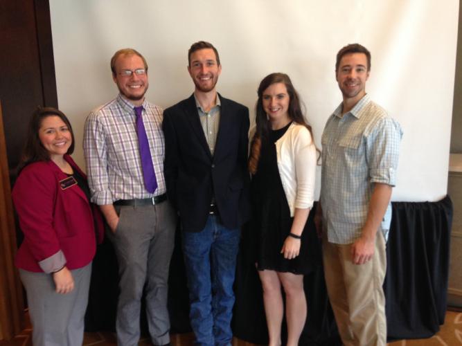 Dr. Lauren Brewer, Kyle Ripley, Stephen Ratliff and Dr. Kyle Conlon