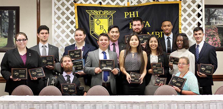 members of Phi Beta Lambda