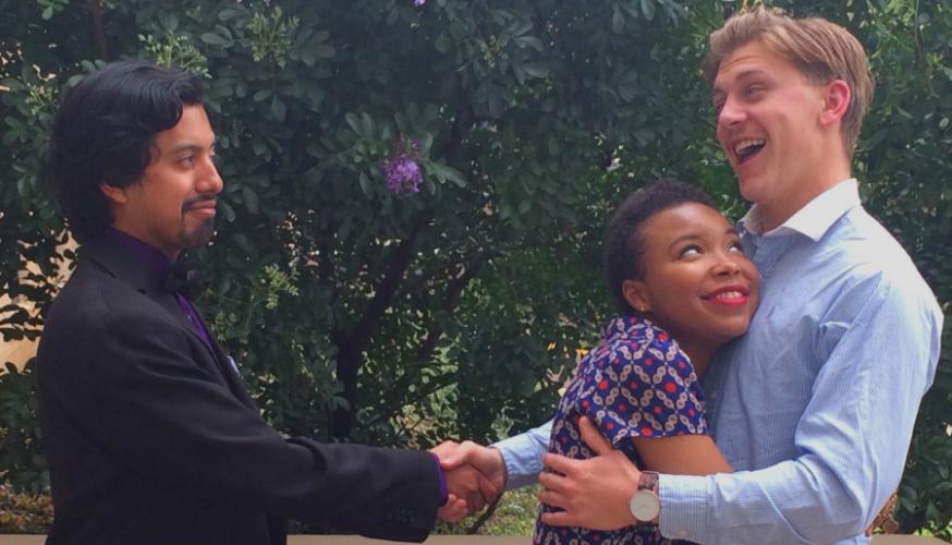 a scene from "The Bartered Bride"