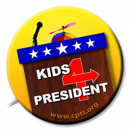 "Kids For President" poster
