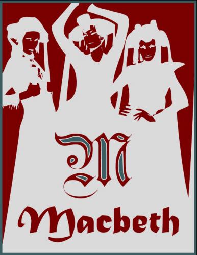 promotional poster for the SFA School of Theatre's production of "Macbeth"