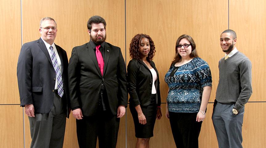 photo of the SFA Nelson Rusche College of Business junior Student Success Passport Program scholarship recipients
