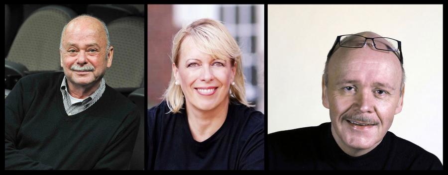 playwrights Jack Heifner, Staci Swedeen and Ted Swindley