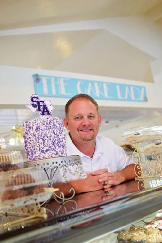 Grant Girouard at The Cake Lady Bakery in Friendswood