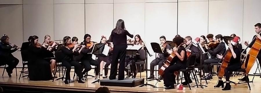 Piney Woods Youth Orchestra in performance