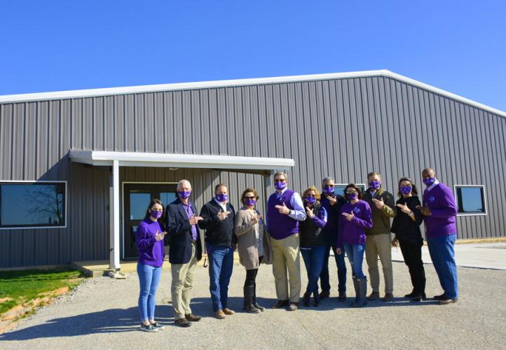 Members of Stephen F. Austin State University’s Board of Regents toured the university’s new Beef Center facility located at the Todd Agricultural Research Center. 