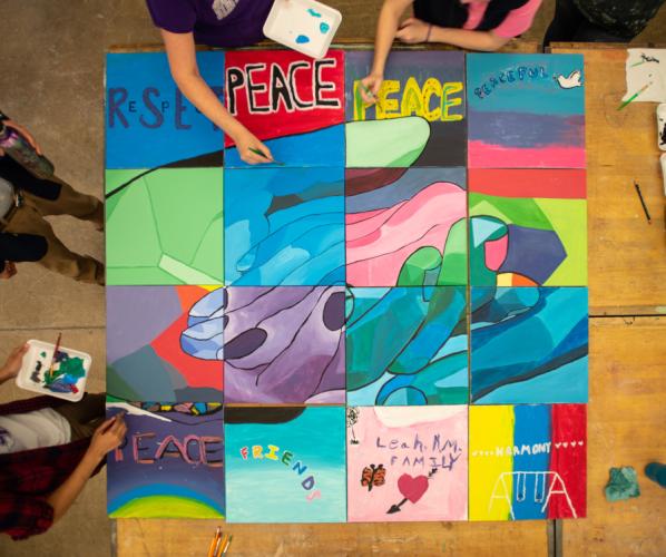 art from the BGCDET exhibition