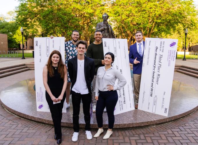 SFA finalists and award winners from the Rusche College of Business