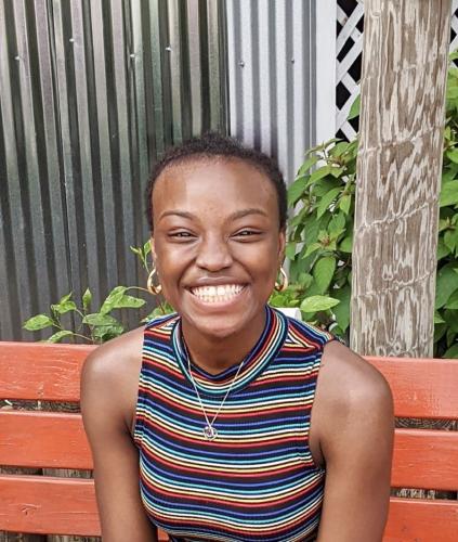 Aiyanna Riley, music major from Austin