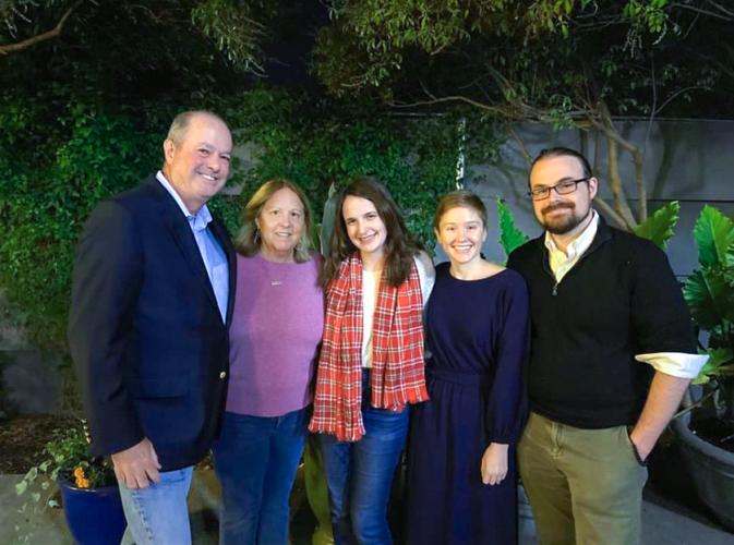 Jim Berryand Chris Sanner Berry; their daughter Kate Berry; their daughter-in-law, Rachel Zimmermann Berry; and their son, Reid Berry