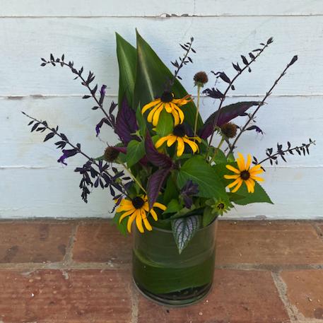 sample of a floral arrangement