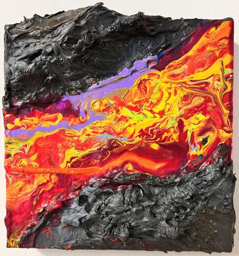 "Lava Flow" by Elyse Blue
