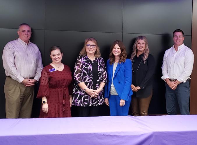 Dr. Tim Bisping, Jamie Derrick, Wendy Buchanan, Sarah Atkinson, Dr. Amy Mehaffey, and Dr. Raymond Jones