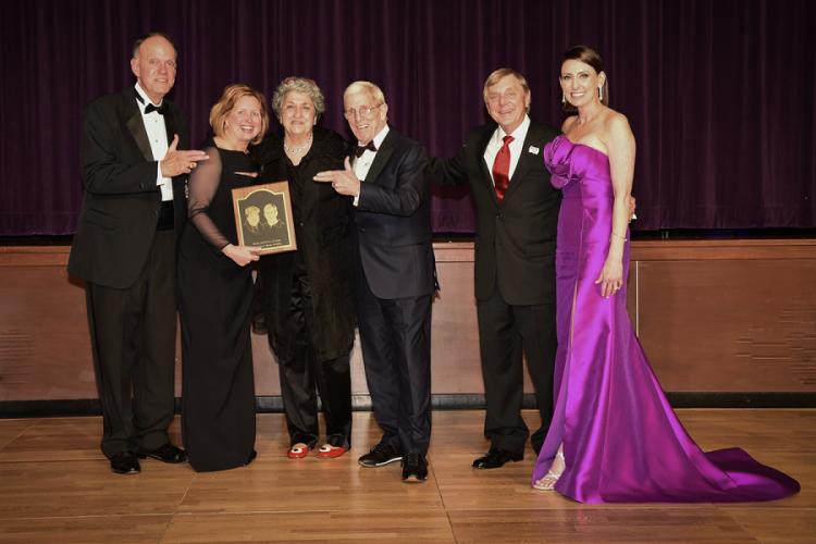 Hank and Suzy Crouse were inducted into the Thomas J. Rusk Society