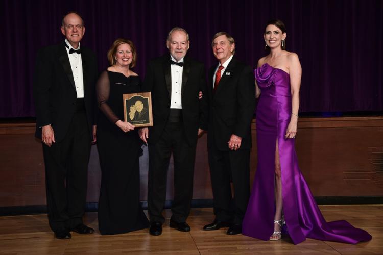 Paul and the late Dixie Kellerhals were inducted into the Fredonia Society