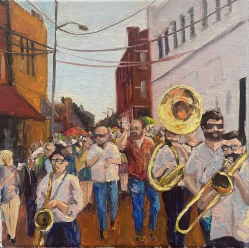 “Jack’s Second Line" by artist Michelle Filer