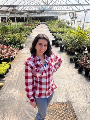 Jordan Cunningham, SFA Gardens greenhouse and nursery manager