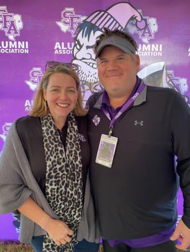 Ashley and Jim Morgan