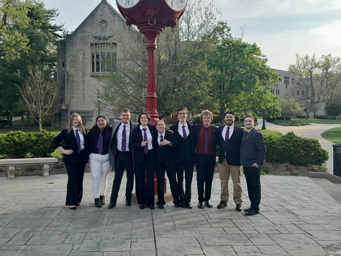 Stephen F. Austin State University’s Model European Union team