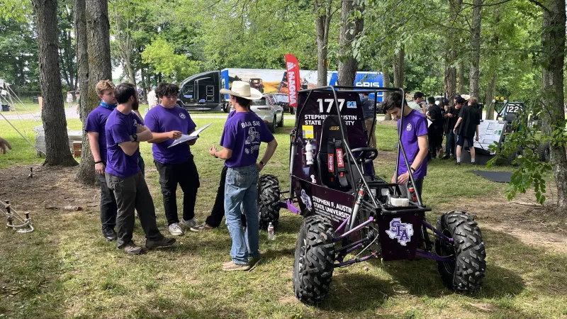 SFA Baja SAE team