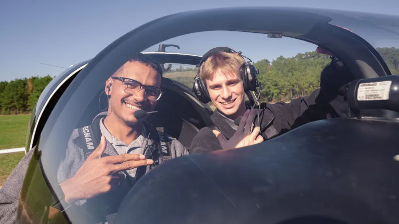 SFA students in the aviation program