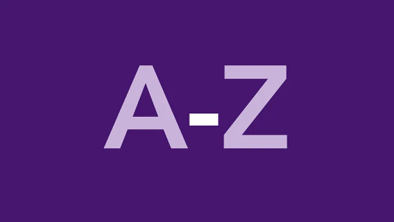 A-Z Index thumbnail teaser