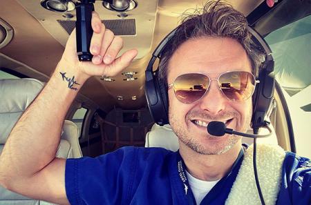 In June 2016, Poage completed private pilot training at the Angelina County Airport. He is a volunteer pilot for Angel Flight South Central and has been able to use his pilot training multiple times during the pandemic to transport high-risk individuals.