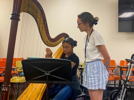 Strings camp attendees