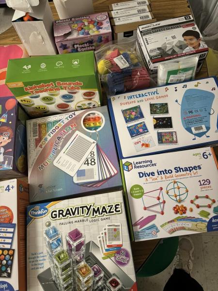 Materials purchased using Project Raices classroom implementation grant.