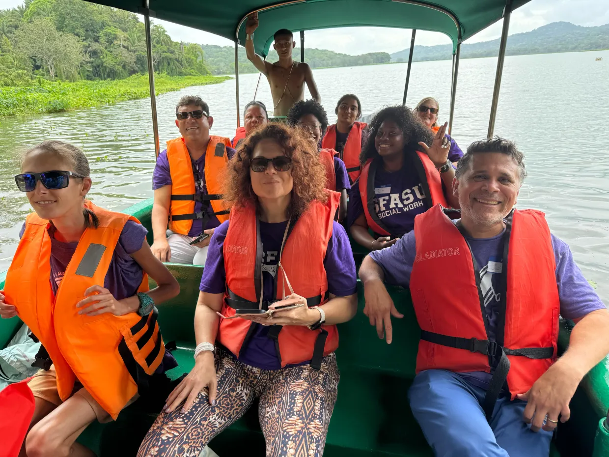 SFA study abroad to Panama participants
