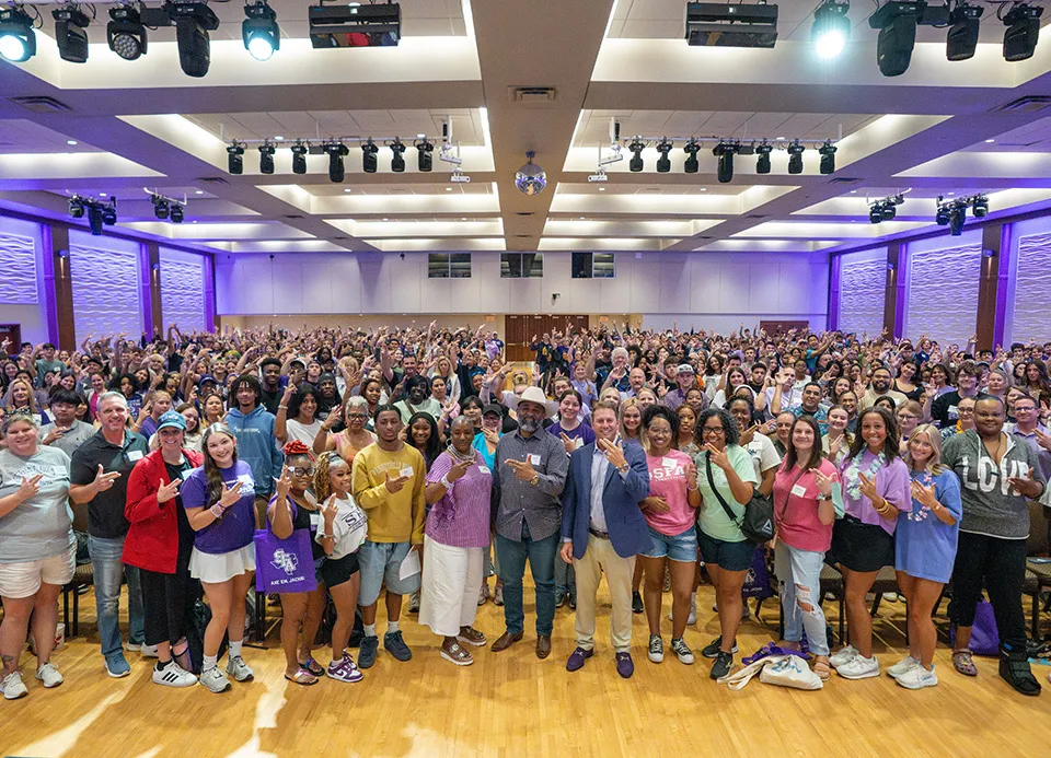 Group photo of Orientation attendees