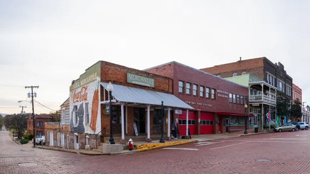Downtown Nacogdoches firestation