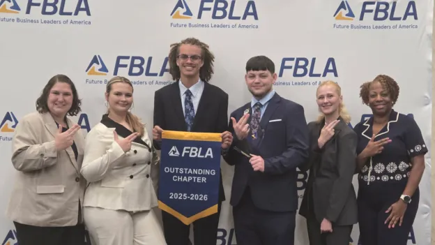 SFA's Future Business Leaders of America chapter was named Outstanding Chapter at the collegiate FBLA National Leadership Conference June 6-8 in Las Vegas. Ty Powers also earned seventh place in the Foundations of Economics competition.