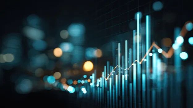A dynamic abstract visualization of financial data