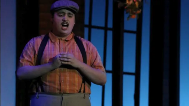 Student performs in Bride for Sale opera