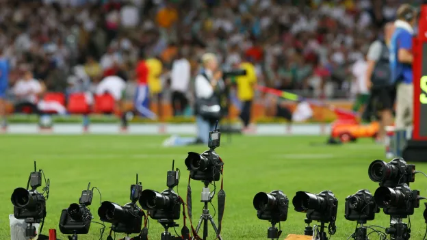 Media cameras on the field